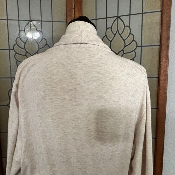 Soft Surroundings Belted Cozy Soft Midi Length Bath Robe Cream Color Size XL - Picture 7 of 15